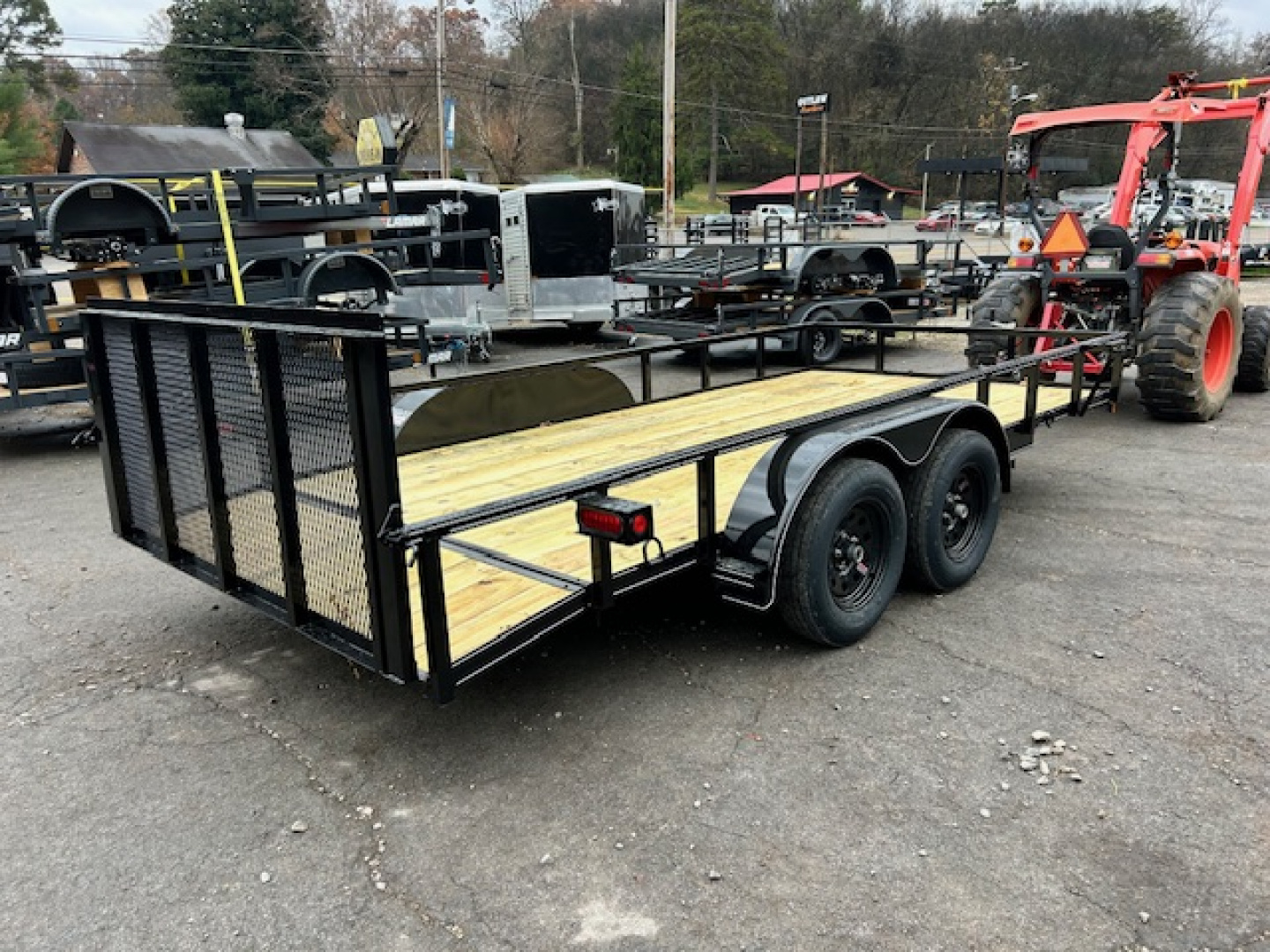 New 2026 Outlaw Trailers 7x16 7k Utility Trailer