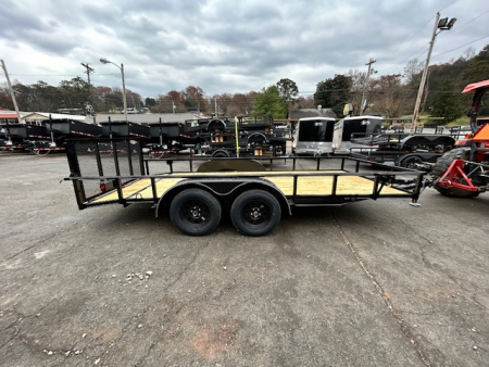 New 2026 Outlaw Trailers 7x16 7k Utility Trailer