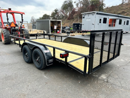 New 2026 Outlaw Trailers 7x16 7k Utility Trailer
