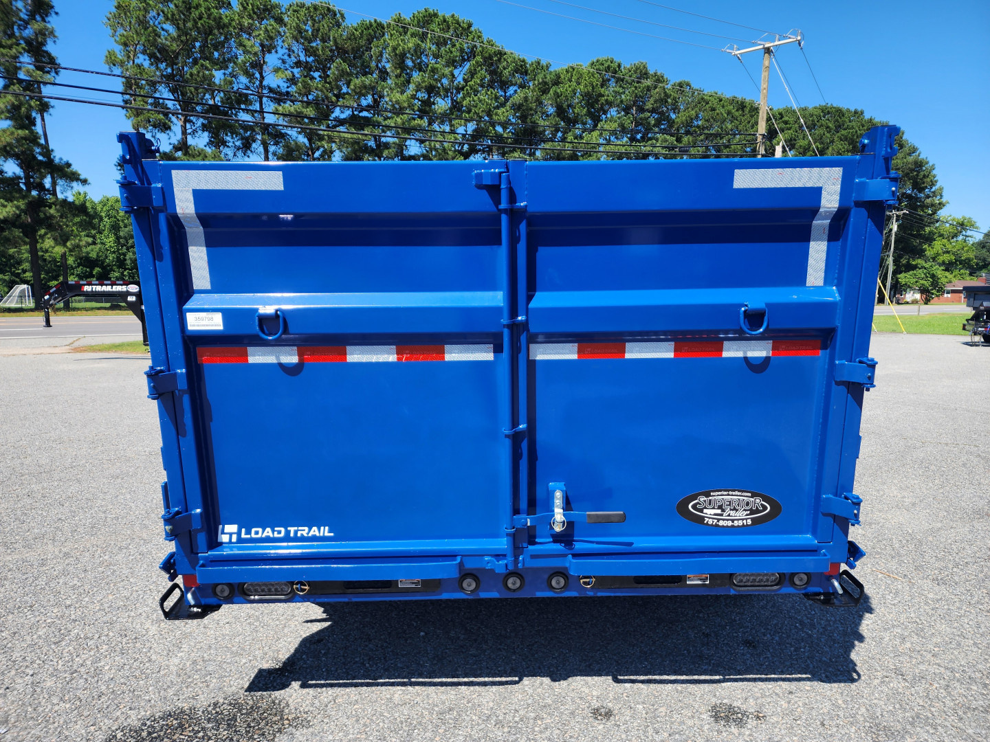 New 2026 Load Trail 7X14 14K Low Pro w/ 4' Sides Dump Trailer