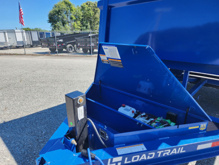 New 2026 Load Trail 7X14 14K Low Pro w/ 4' Sides Dump Trailer