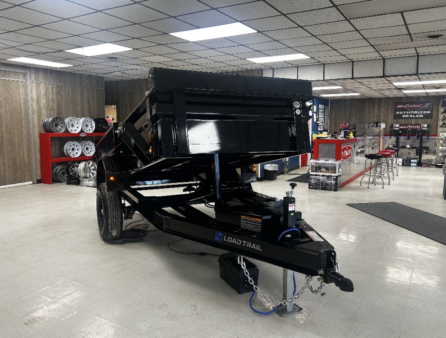 New 2026 Load Trail 5x10 Single Axle Dump Trailer