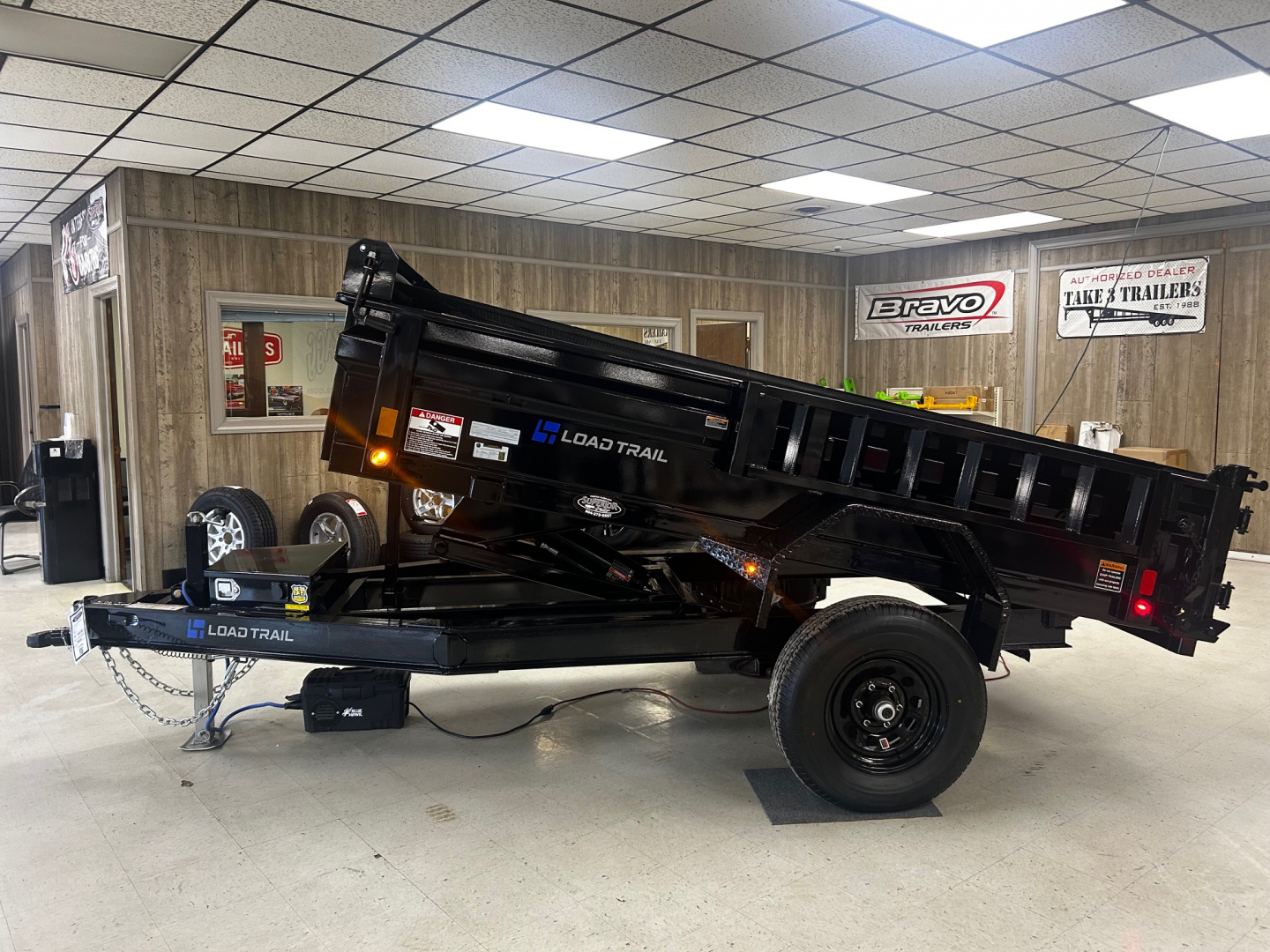 New 2026 Load Trail 5x10 Single Axle Dump Trailer