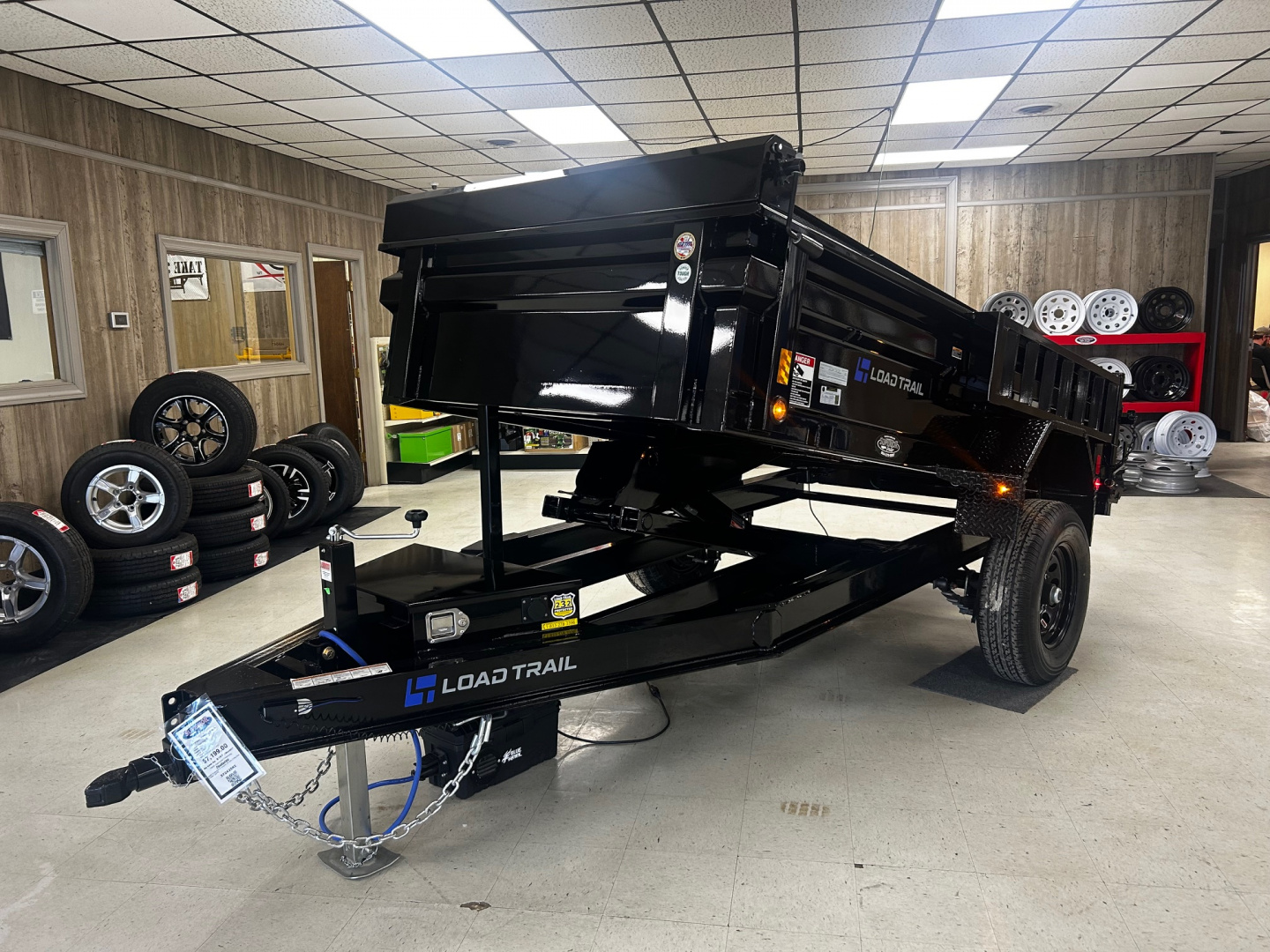 New 2026 Load Trail 5x10 Single Axle Dump Trailer