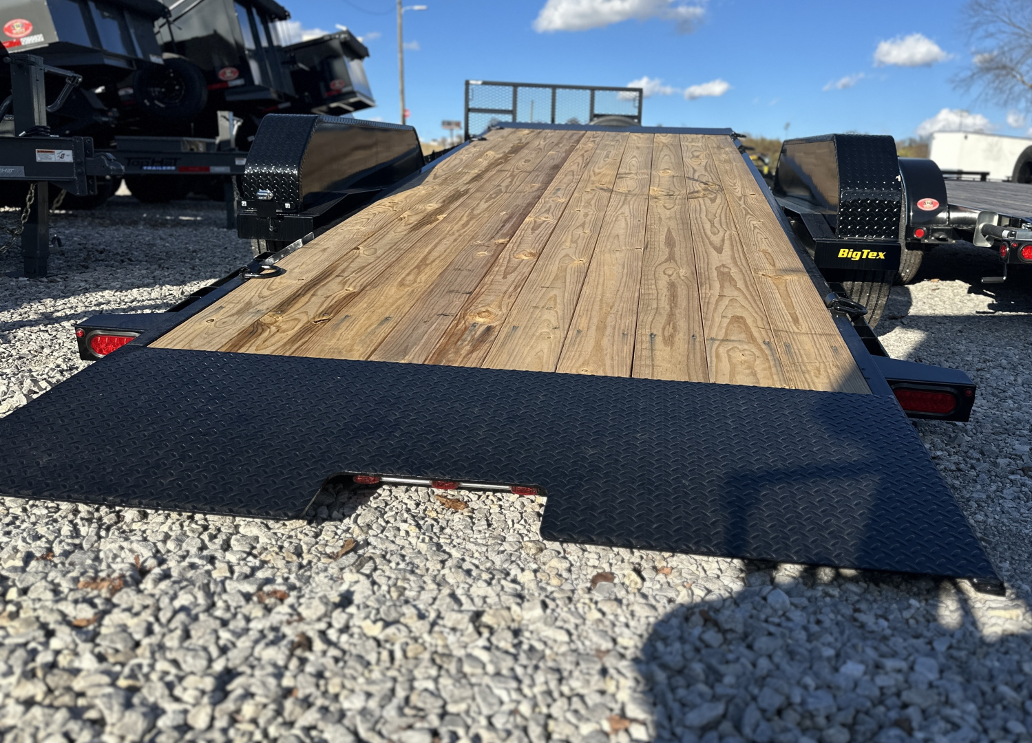 New Big Tex Trailers Big Tex 14FT-83" x18' Full Tilt w/ 14PLY Tires Tilt Trailer