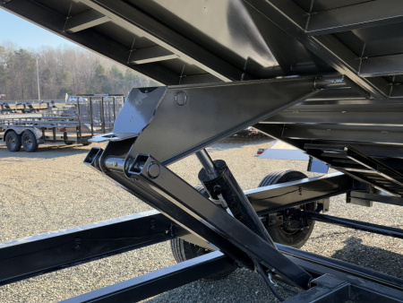 New 2026 Load Trail 7X16 14K Low Pro w/ 4' Sides Dump Trailer