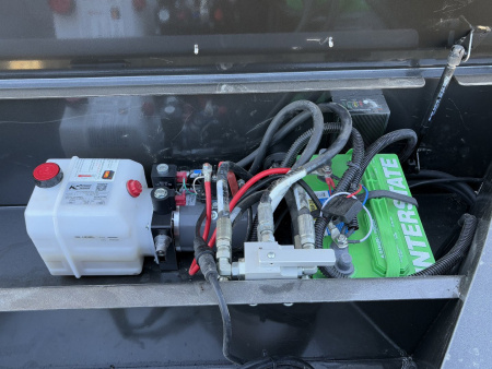 New 2026 Load Trail 7X16 14K Low Pro w/ 4' Sides Dump Trailer