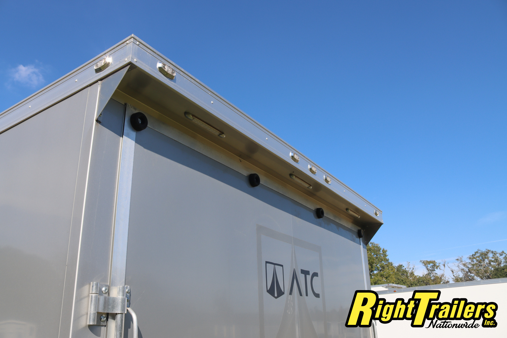Used 2024 8.5X28 ATC RACE TRAILER