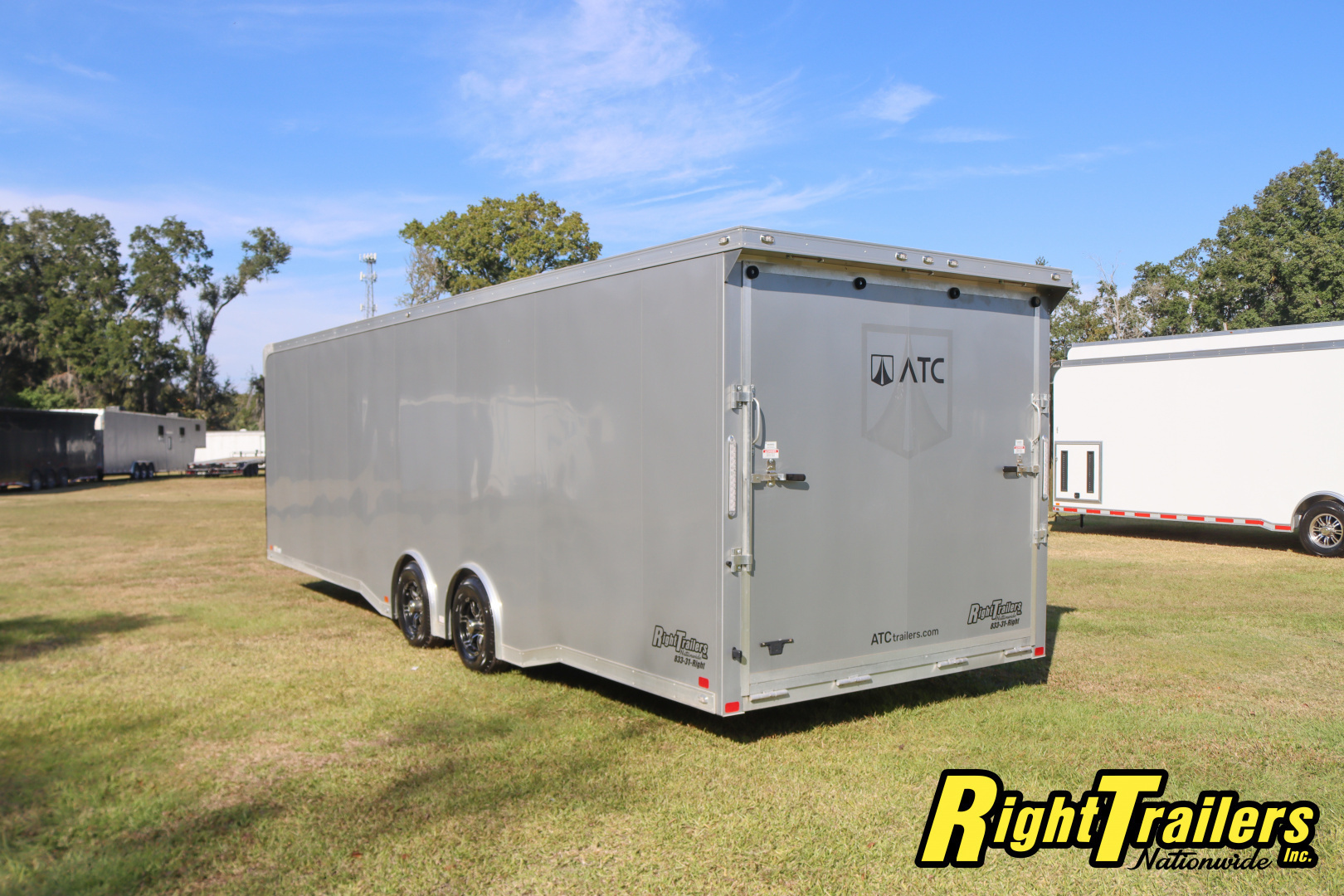 Used 2024 8.5X28 ATC RACE TRAILER