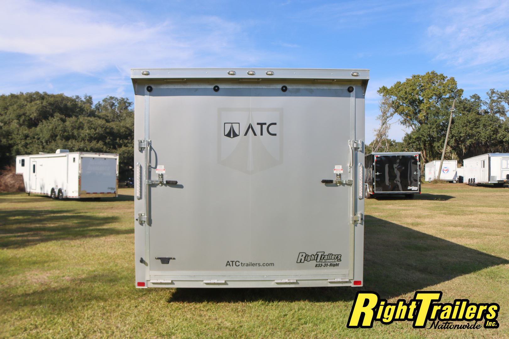 Used 2024 8.5X28 ATC RACE TRAILER