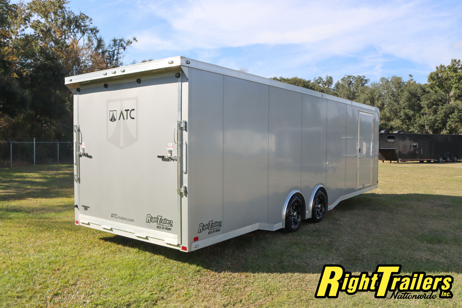Used 2024 8.5X28 ATC RACE TRAILER