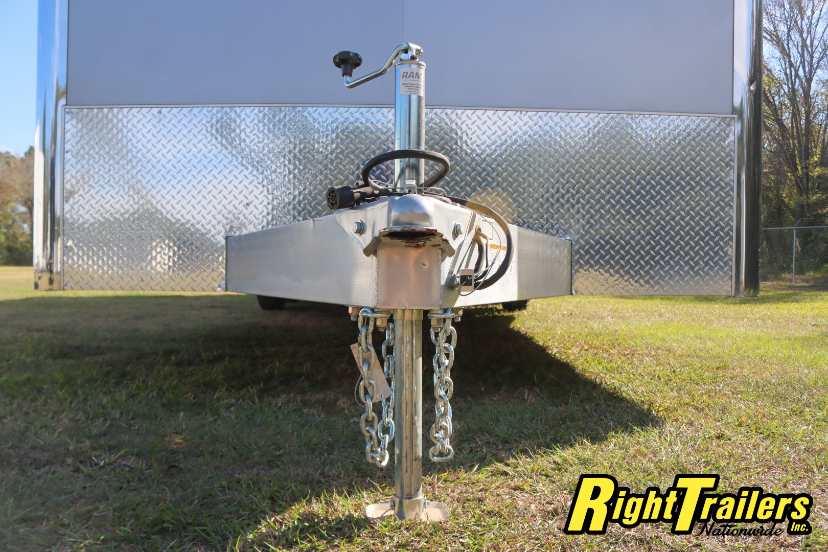 Used 2024 8.5X28 ATC RACE TRAILER