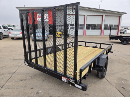 New 2026 Doolittle Trailers 77x12 Tube Top 3K Utility Trailer