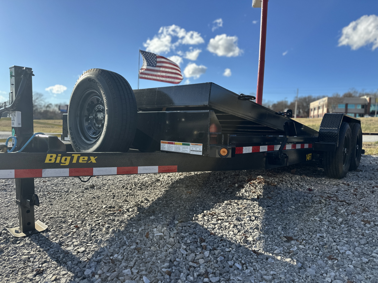 New 2026 Big Tex Trailers Big Tex 14FT-83" x20' Full Tilt w/ 14Ply Tires Tilt Trailer