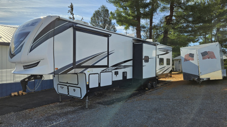 Used 2022 Forest River ROGUE ARMORED 351 G2 Toy Hauler