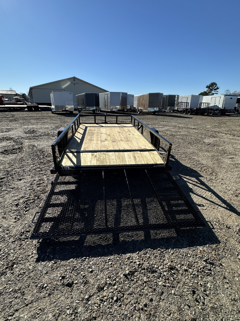 New 2026 Load Trail 77 x 12 Ramp Utility Trailer Spring Assist Fold Gate