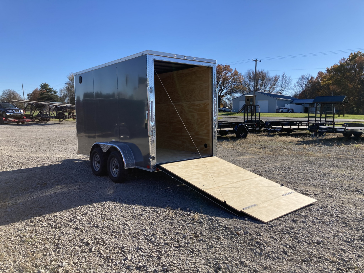 New 2026 Seed Cargo 6x12' Enclosed Trailer - UTV Package