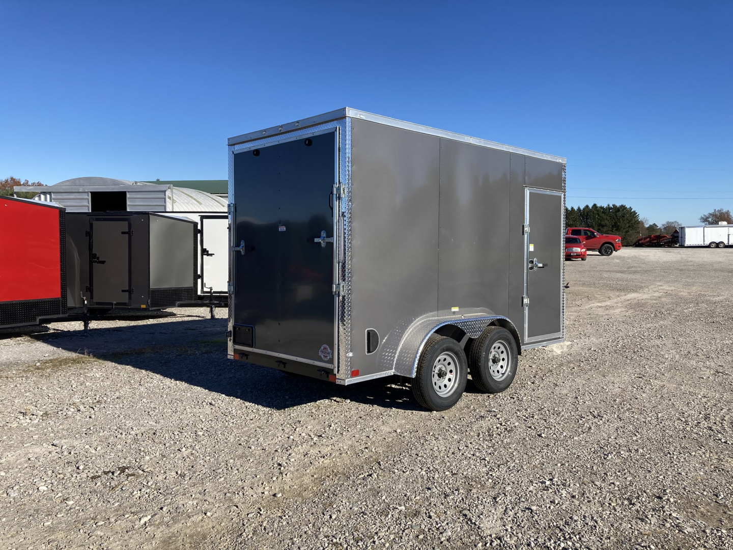 New 2026 Seed Cargo 6x12' Enclosed Trailer - UTV Package