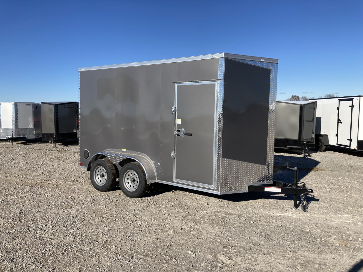 New 2026 Seed Cargo 6x12' Enclosed Trailer - UTV Package