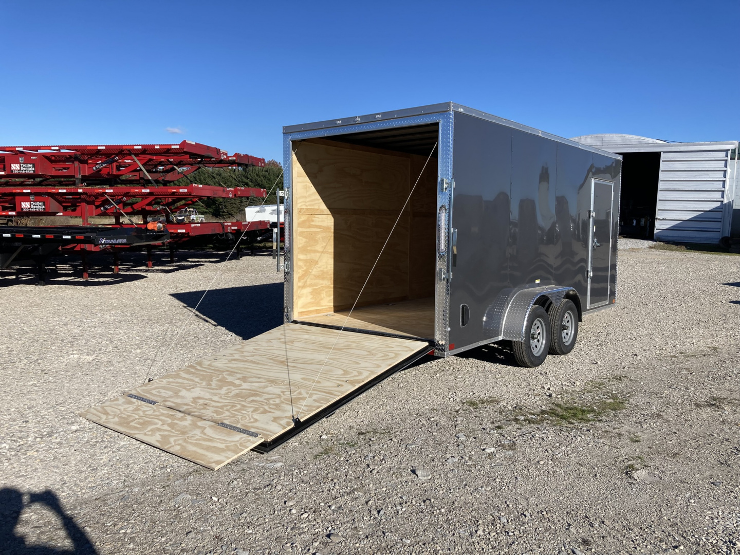 New 2026 Seed Cargo 7x16' Enclosed Trailer - UTV Package