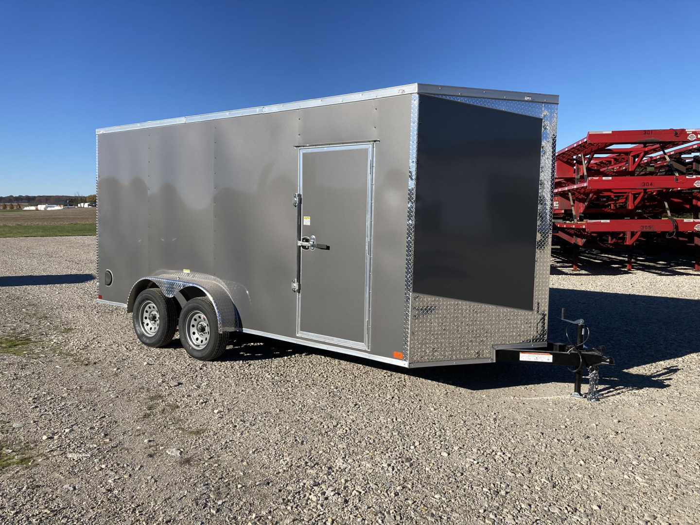 New 2026 Seed Cargo 7x16' Enclosed Trailer - UTV Package