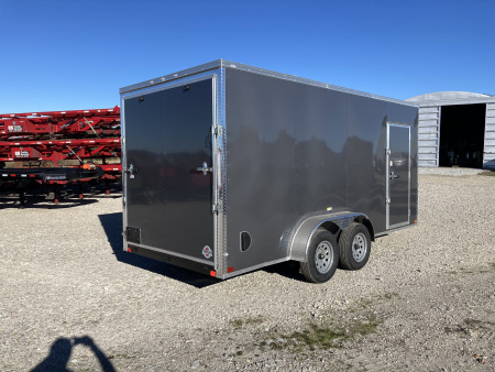 New 2026 Seed Cargo 7x16' Enclosed Trailer - UTV Package