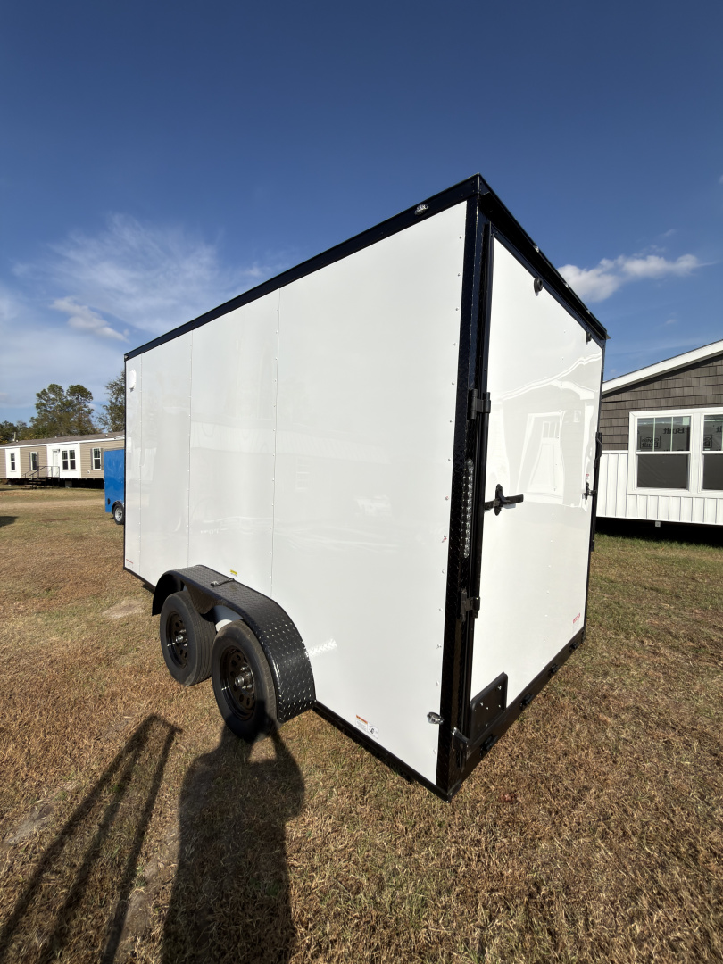 New 2026 South River 7x14TA 7'6" Tall .080 PolyCor Blackout Package Cargo / Enclosed Trailer