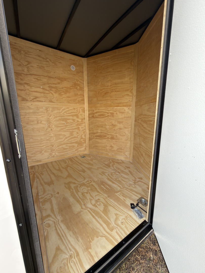 New 2026 South River 7x14TA 7'6" Tall .080 PolyCor Blackout Package Cargo / Enclosed Trailer