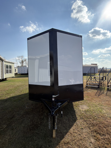 New 2026 South River 7x14TA 7'6" Tall .080 PolyCor Blackout Package Cargo / Enclosed Trailer