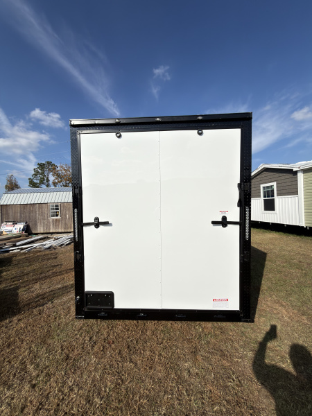 New 2026 South River 7x14TA 7'6" Tall .080 PolyCor Blackout Package Cargo / Enclosed Trailer