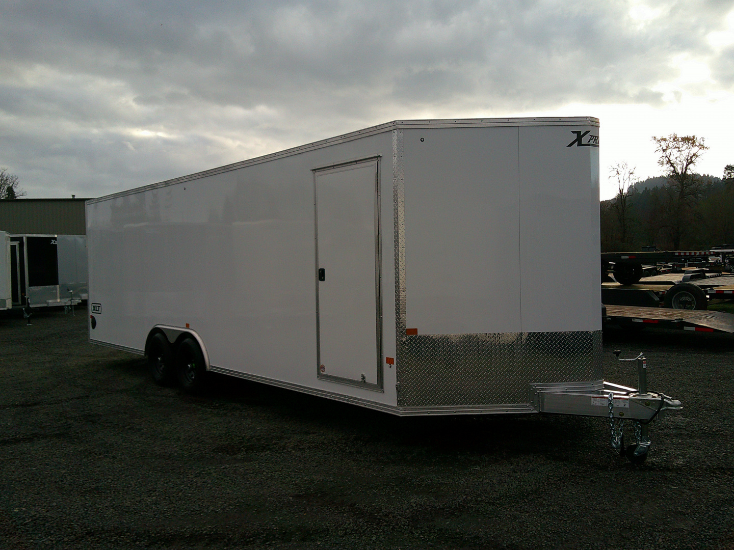 New 2026 ALCOM 8.5x24 10K Aluminum Car Hauler
