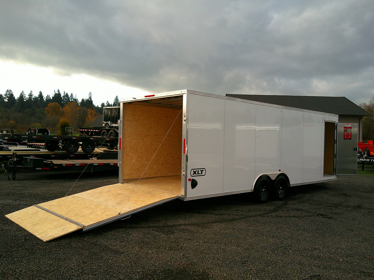 New 2026 ALCOM 8.5x24 10K Aluminum Car Hauler