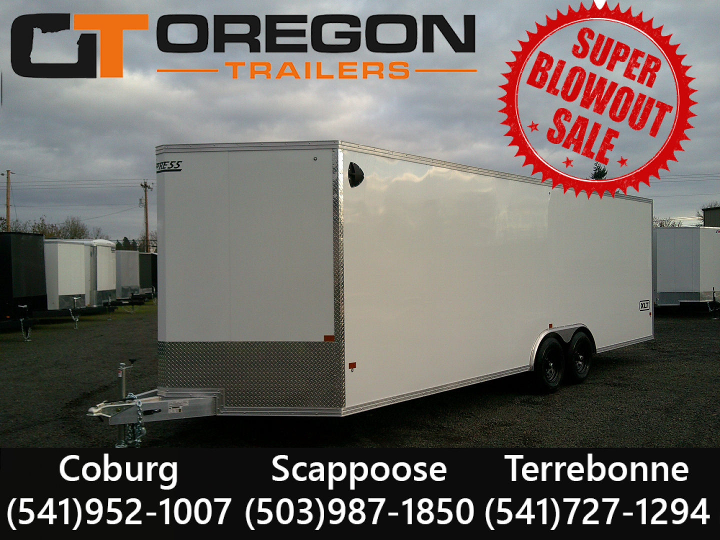 New 2026 ALCOM 8.5x24 10K Aluminum Car Hauler