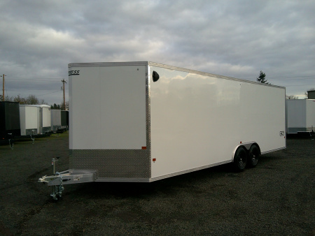 New 2026 ALCOM 8.5x24 10K Aluminum Car Hauler