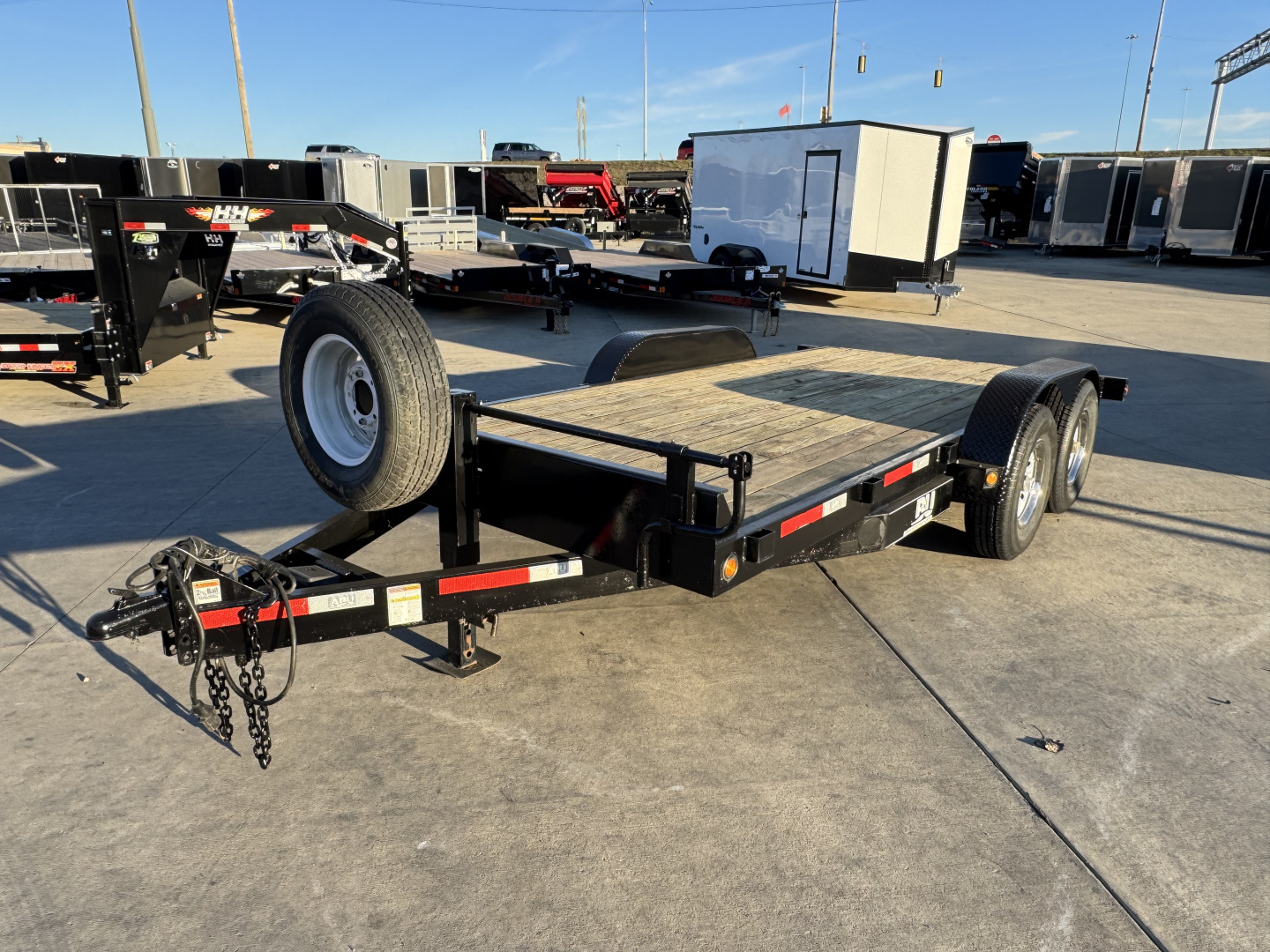 Used 2023 ABU 16f 14K Flatbed Trailer