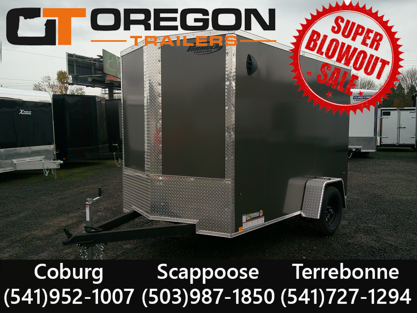 New 2026 Formula Trailers 6x10 3K Cargo / Enclosed Trailer