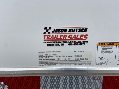 New 2026 United Trailers UXT 8.5X28