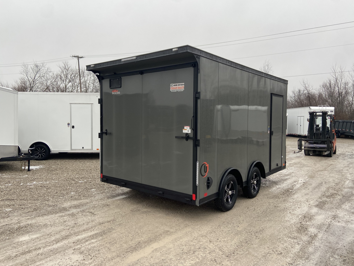 New 2026 United Trailers UJ-8.514TA35 Cargo / Enclosed Trailer
