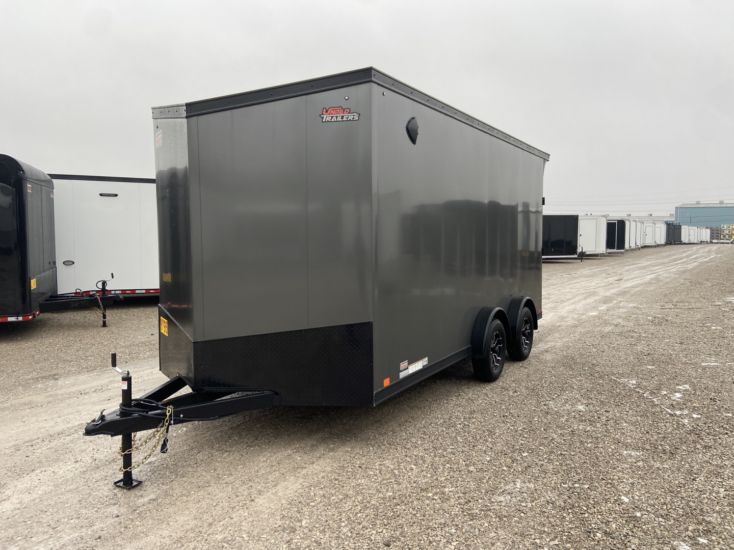New 2026 United Trailers UJ-7.516TA35-8.5 Cargo / Enclosed Trailer