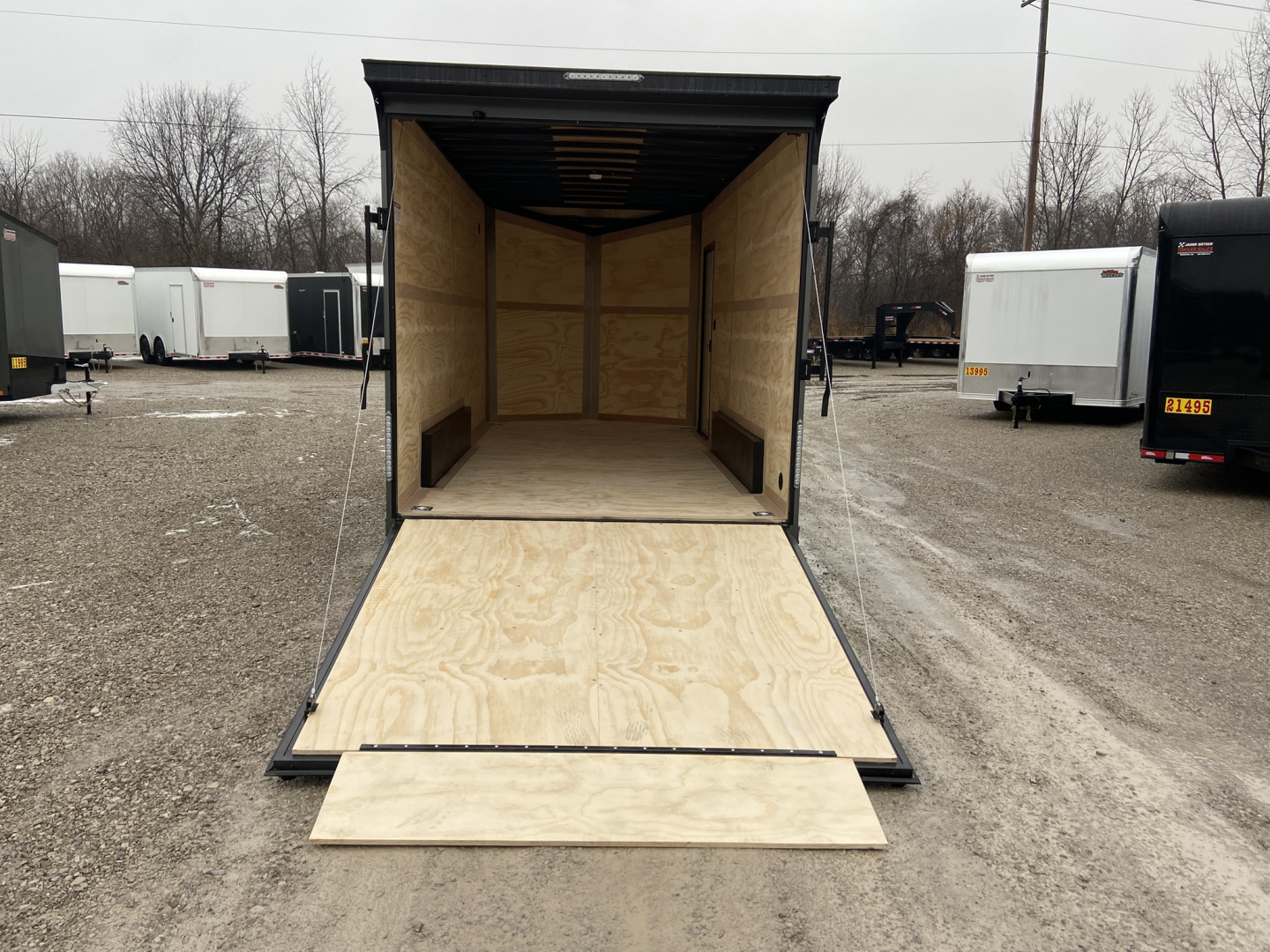 New 2026 United Trailers UJ-7.516TA35-8.5 Cargo / Enclosed Trailer