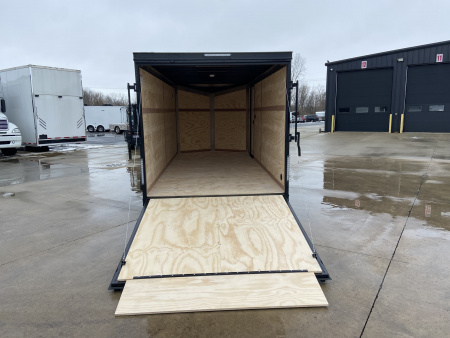 New United UJ 16' V-Nose Enclosed Cargo Trailer