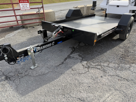 New 2026 Diamond C DSA107 Tilt Trailer 6’5”X12’ 14PLY TIRES