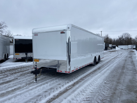 New 2026 United Trailers Limited Racing Trailer 28'