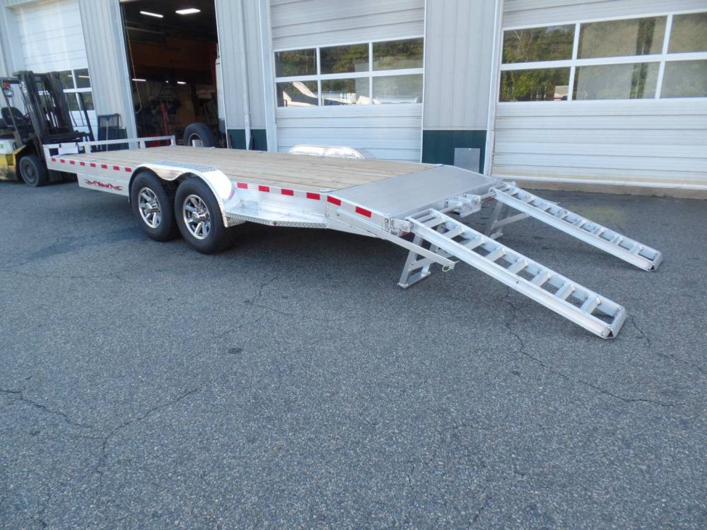 New Equipment Trailer, Aluminum Frame, 7X20, 14,000 lb. GVWR , ID# 056785