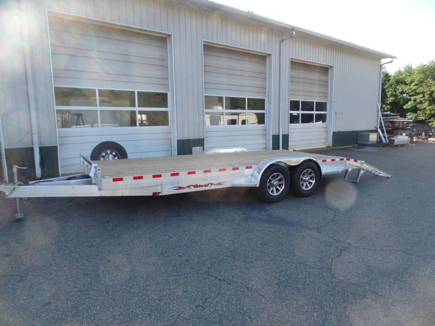 New Equipment Trailer, Aluminum Frame, 7X20, 14,000 lb. GVWR , ID# 056785