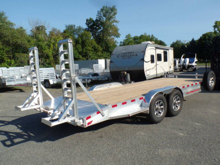 New Equipment Trailer, Aluminum Frame, 7X20, 14,000 lb. GVWR , ID# 056785