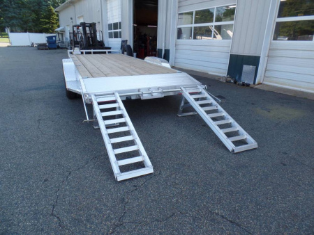 New Equipment Trailer, Aluminum Frame, 7X20, 14,000 lb. GVWR , ID# 056785