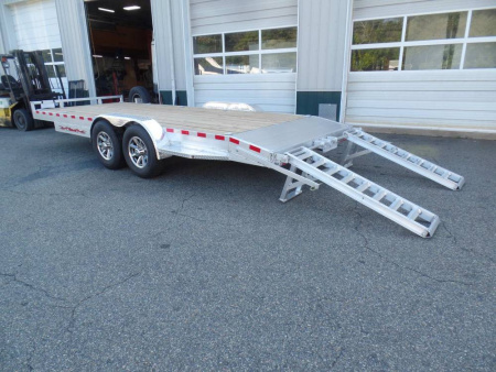 New Equipment Trailer, Aluminum Frame, 7X20, 14,000 lb. GVWR , ID# 056785