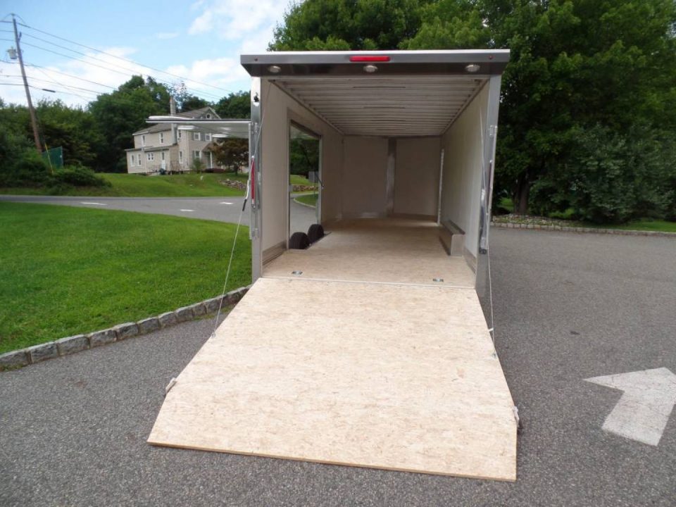 New EXAMPLE / NITRO 8.5X24 V Nose, with Escape Door, Aluminum Frame, Torflex Axles, 9,990 lb. GVWR, ID#007968
