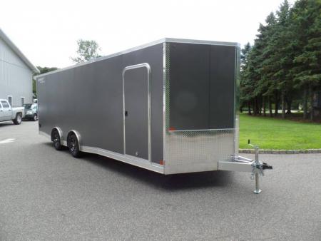 New EXAMPLE / NITRO 8.5X24 V Nose, with Escape Door, Aluminum Frame, Torflex Axles, 9,990 lb. GVWR, ID#007968